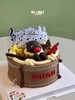pingu音乐蛋糕【只有单层夹心】【外层为巧克力奶油】 商品缩略图1