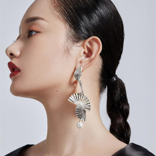 扇舞三生至善珍珠耳环 商品图1