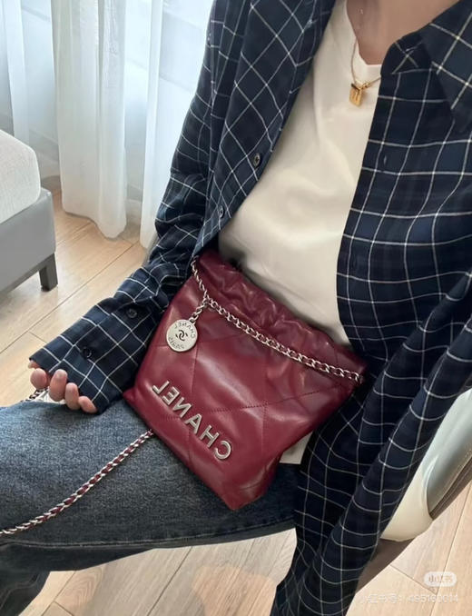 𝟐𝟐𝐛𝐚𝐠迷你垃圾袋 勃艮第酒红. 商品图5