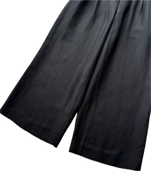 TH* ROW纯圆高腰鱼骨压线亚麻混纺阔腿裤。 自己备注号码 商品图2