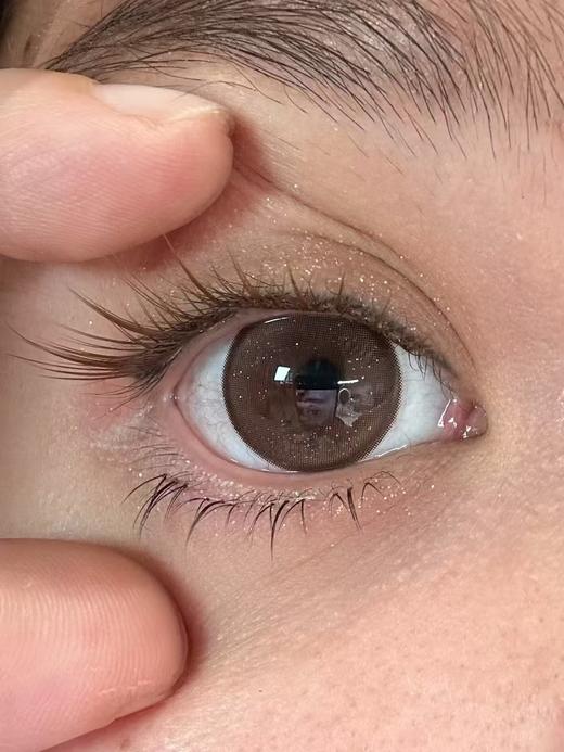 Flower color半年抛美瞳 财阀千金棕 14.2mm 商品图0