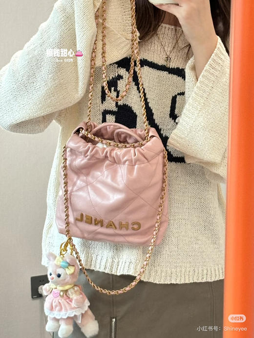 𝟐𝟐𝐛𝐚𝐠迷你垃圾袋 粉色 商品图0