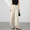 「自」全新升级【铂金会员192/天猫259/差价67】(53346)洛诗琳醋酸天丝直筒阔腿裤2025夏季显瘦百搭休闲九分裤女 商品缩略图0