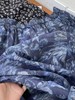 天丝亚麻玄锦纱花花半身裙 ME3486 商品缩略图10