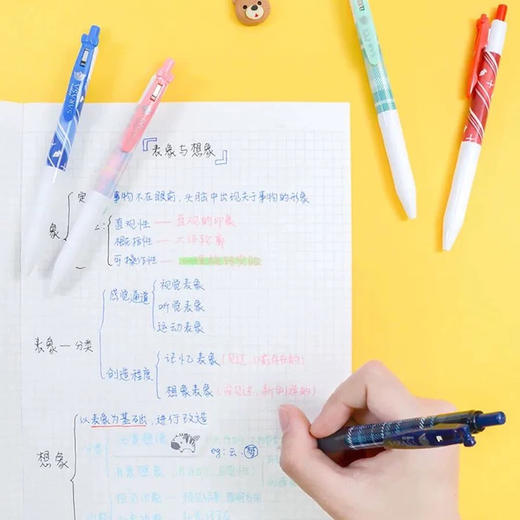 斑马限定款JJ15格柄学院风蝴蝶夹按动彩色中性笔0.5mm（颜色到店自选） 商品图2