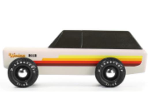 CandyCar木质手工小车--旅行系列三色SUV 商品图0