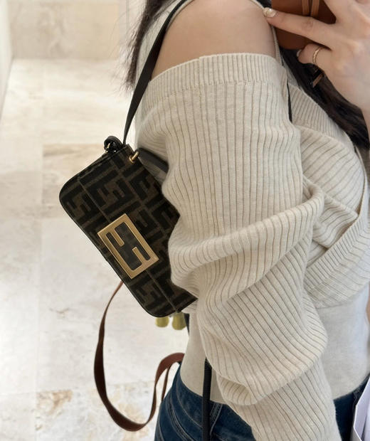 Fendi 最新老花迷你法棍 商品图5