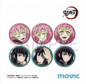 鬼灭之刃 双人池 甘露寺&时透无一郎 吧唧 徽章 6包/盒 谷子