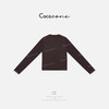 COCO ZONE 刘一一 【100绵羊毛】文艺风假两件毛织上衣CD1A1019 商品缩略图2