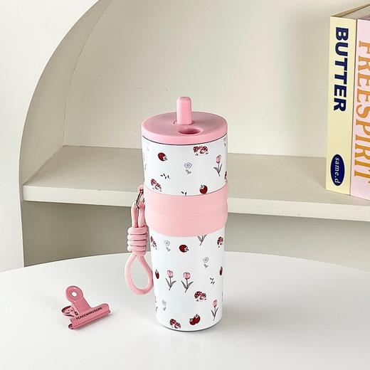 高颜值咖啡杯 ，可爱公仔设计+700ML超能装，保温保冷全搞定🌟随身携带，颜值即正义！  商品图7