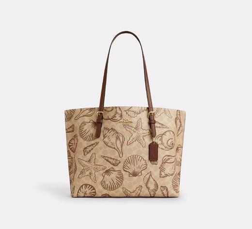 好折！Coach 海滩风拉链托特包 大号￥1850 迷你￥1250直邮到手 商品图4