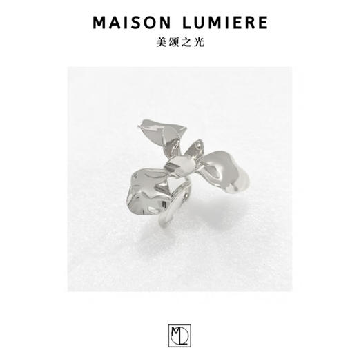 mini鸢尾开口戒指 商品图0