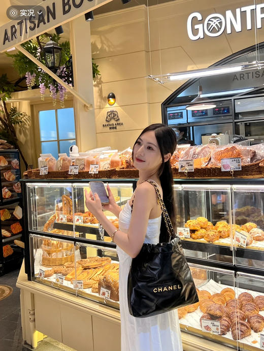 升级高定𝟐𝟐𝐛𝐚𝐠. 黑金 商品图4