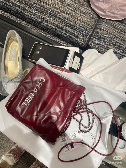 𝟐𝟐𝐛𝐚𝐠迷你垃圾袋 勃艮第酒红. 商品图4