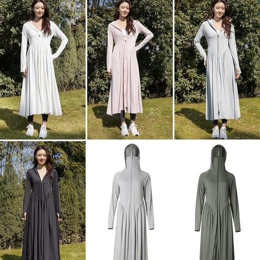 夏日必备【冰丝凉感防晒裙】加长束腰设计 UPF50+轻薄透气 商品图7