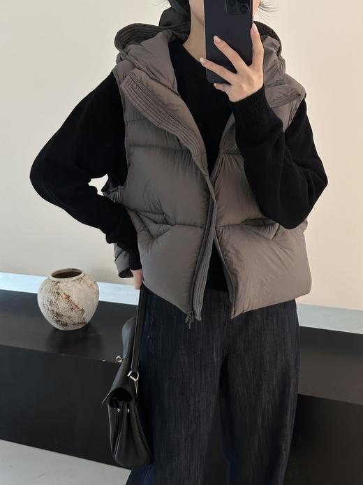 反季清仓❗️松软似泡芙❗鹅绒羽绒马甲 商品图13