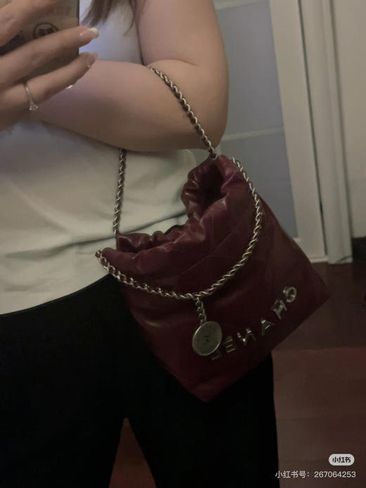 𝟐𝟐𝐛𝐚𝐠迷你垃圾袋 勃艮第酒红. 商品图3