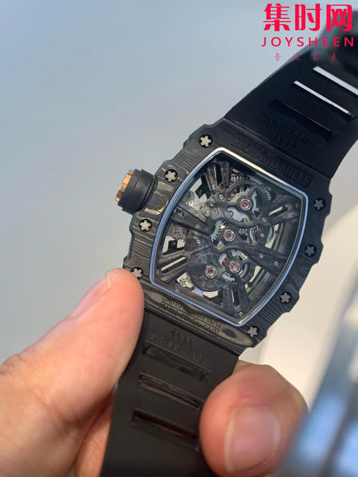 『RICHARDMILLE』理查德米勒RM12-01碳纤维壳 真陀飞轮腕表 商品图4