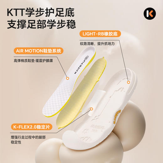 卡特兔宝宝男童2025秋季童鞋新款女童防滑婴儿鞋儿童机能鞋学步鞋 商品图4