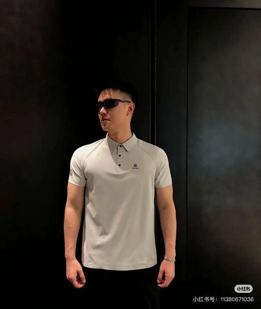 超声波工艺..KLS夏季新款男子吸湿速干防晒户外运动徒步通勤POLO衫 商品图8