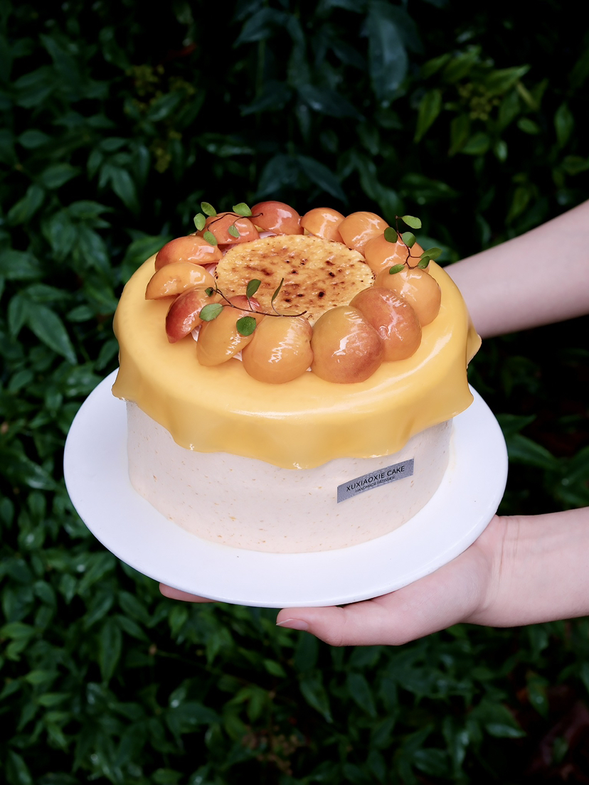 【杏子烤布蕾】精选新疆空运吊干杏、一年仅30天的赏味期