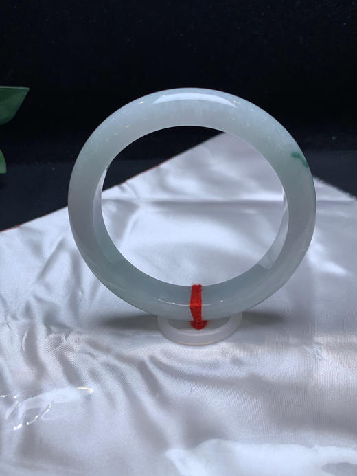 620487，59 飘花手镯，底妆很细，飘一截清新蓝花 商品图0