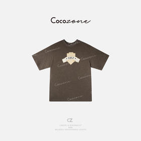 COCO ZONE 刘一一【100棉】圆领经典质感自然垂坠T恤 CD2A1562