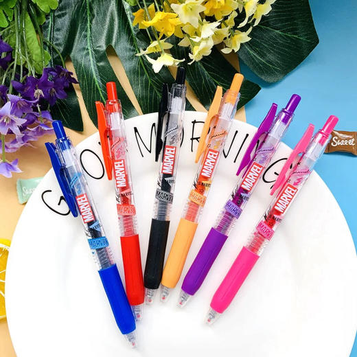 斑马漫威联名款JJ15按动式中性笔0.5mm（颜色到店自选） 商品图0