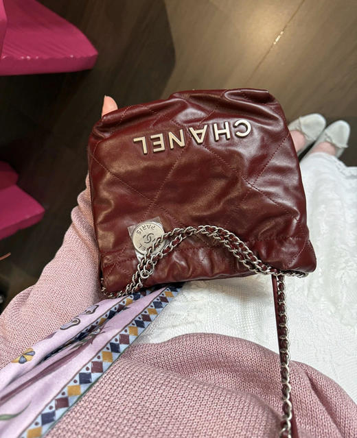 𝟐𝟐𝐛𝐚𝐠迷你垃圾袋 勃艮第酒红. 商品图7