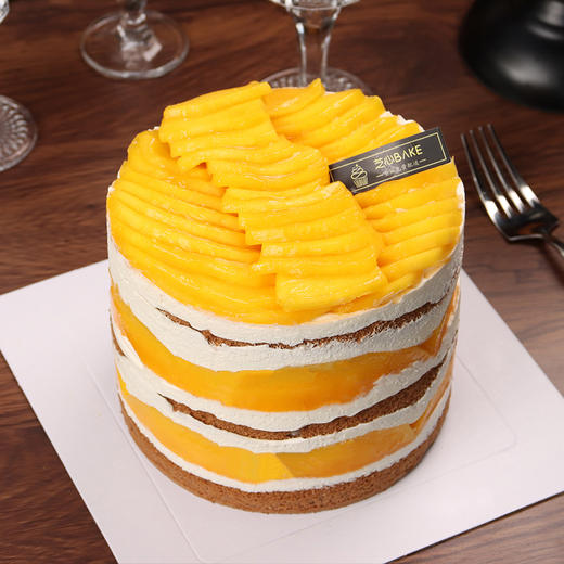 【层层芒海】香芒加量开心翻倍-水果夹心生日蛋糕 商品图0