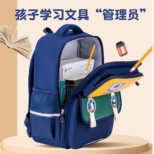 潮款来袭【五大减负设计！ 跑量价！手慢无！】减负护脊+防泼水！孩子的学习好帮手，1-6年级卡通书包火热上线🔥 商品图2