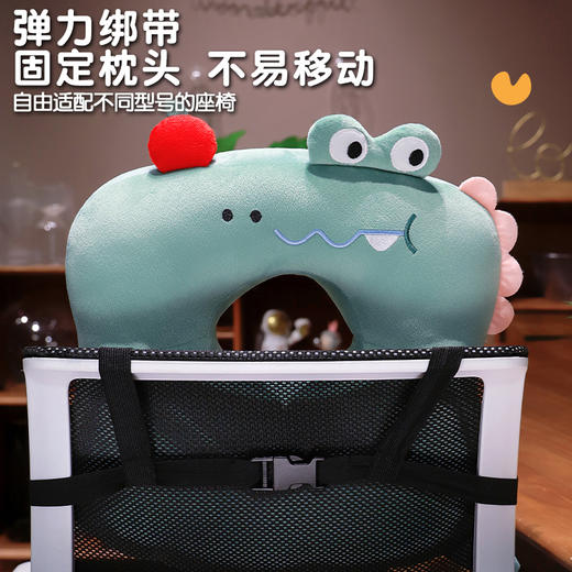 自然醒多巴胺动物仰睡枕办公室午休神器护颈靠枕睡觉抱枕趴睡枕QYL 商品图4