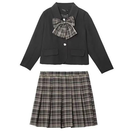 【诗铭洛可】（套装）XCA454 JK套装 西服外套➕格子半裙两件套A8-3/A7-3 商品图3