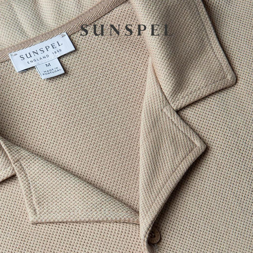 SUNSPEL男士经典款古巴领Riviera Polo衫 商品图3