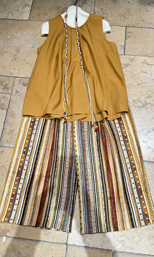 【门店同款】ENJOY夏季“海风”落日黄度假套装 163543190 商品图0