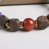 xy0445沉香+翡翠南红多宝手串 商品缩略图5