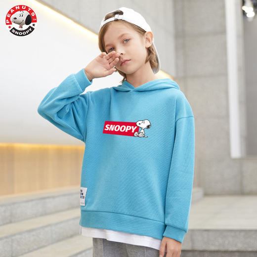 史努比男童春装卫衣2024年新款儿童运动服早春童装潮网红春秋上衣 商品图1