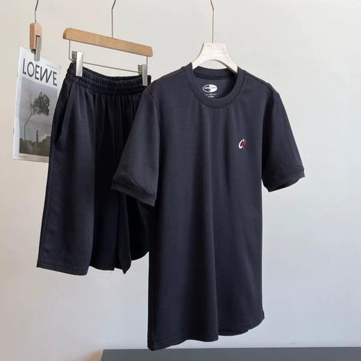 走老美订单！大捡漏！进口定织棉质！2025运动休闲夏季短袖短裤套装男款！ 商品图5