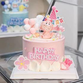 动物奶油 | 龙宝宝（女宝）周岁蛋糕