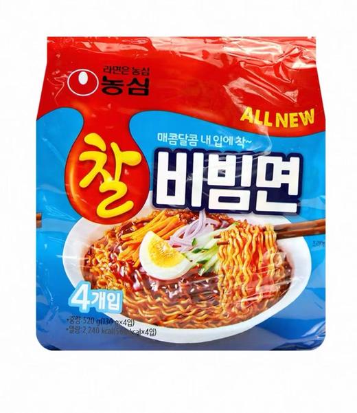 农心辣拌面4连包520g 商品图0