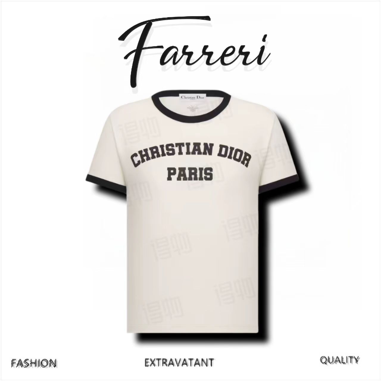 ♥D家*♥新品上架   圆领包边短袖印花𝑇𝑒𝑒