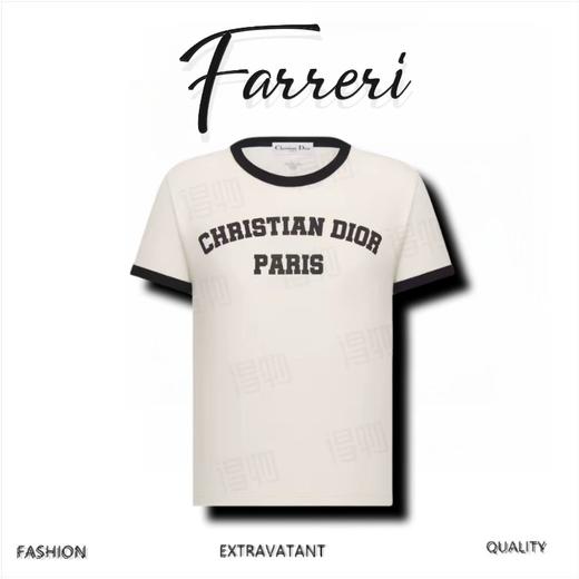 ♥D家*♥新品上架   圆领包边短袖印花𝑇𝑒𝑒 商品图0