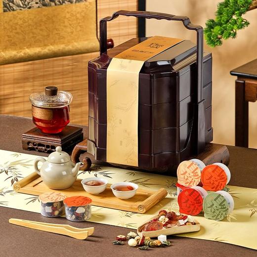 【固本培元】正广仁养生茶 红参阿胶滋补匠心好礼送长辈团购礼盒 商品图1