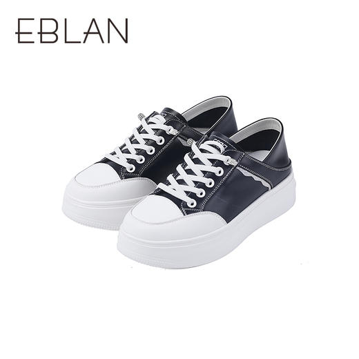 伊伴秋季极简风百搭一脚蹬单鞋B25412172 商品图4