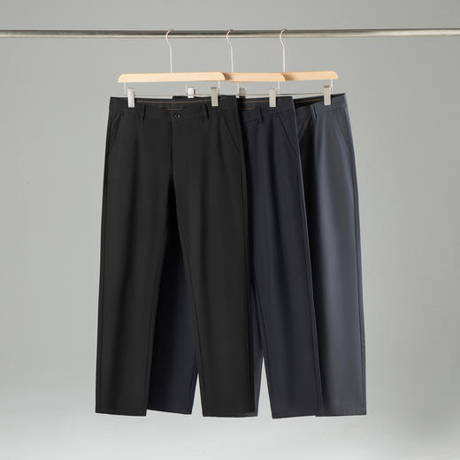 【高弹减压】圣得西男士西裤2025年秋季款商务通勤休闲直筒长裤 商品图7