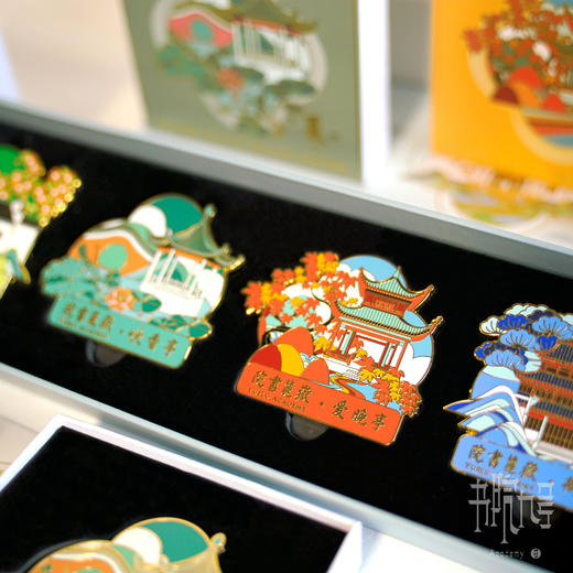 岳麓书院「四时雅集」冰箱贴 商品图4