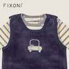 【云优选】FIXONI宝宝丝绒背带裤哈衣套装-限时清仓 商品缩略图4