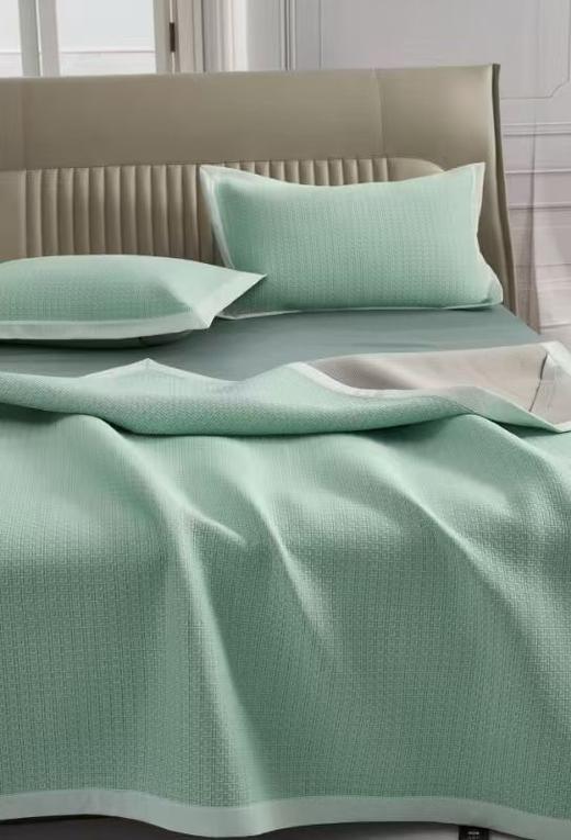 【6F】富安娜提花豆豆清凉席/夏目，牌牌价1480/1680，活动价399元/499元 商品图0