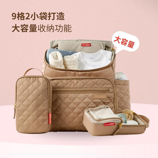 *【Skip Hop】Forma双肩妈妈包/随身行背包 超轻便 多功能大容量25升（注：不支持7天无理由退换货） 商品图12