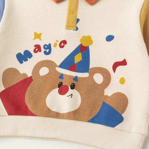 【新品】嘟嘟家儿童polo套装秋季新款宝宝polo衫裤子秋装女童两件套童装潮★ 商品图3